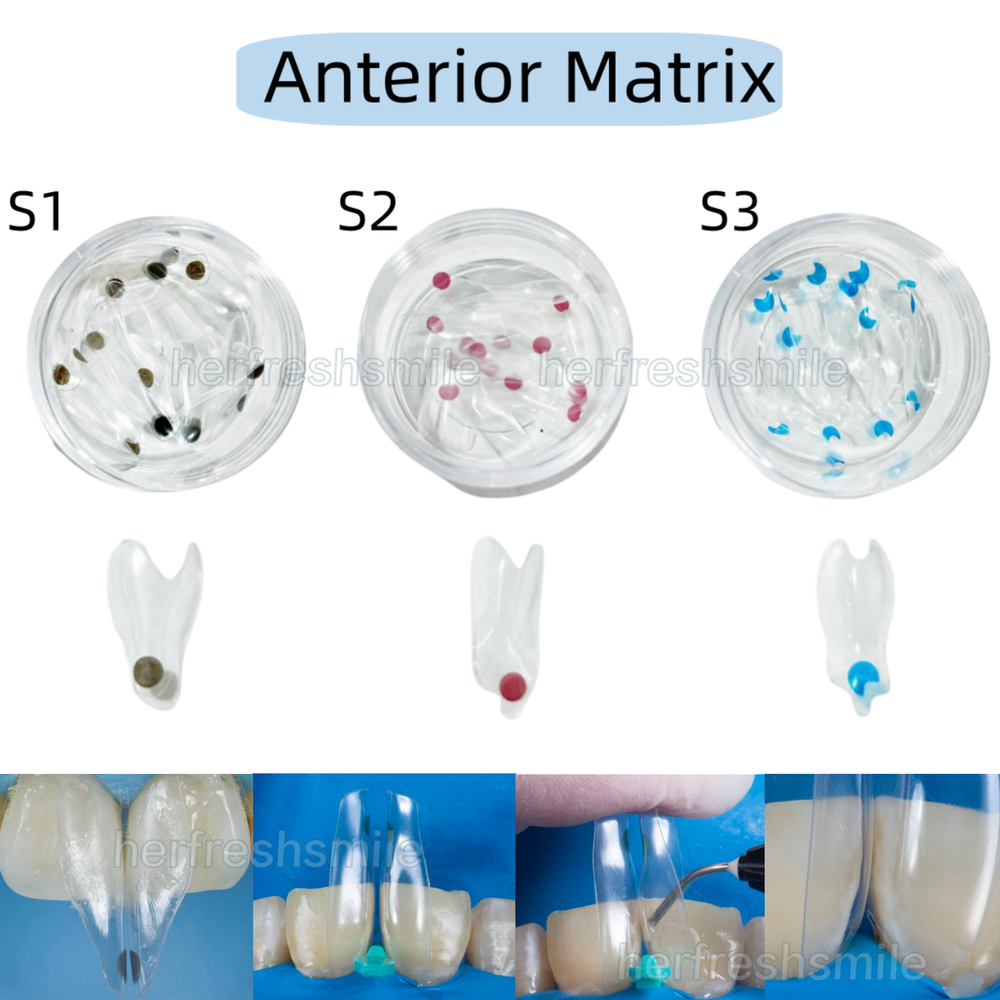 11Sizes Dental Clear Matrix Front/Molar Teeth Transparent Matrix Fit Bioclear BT