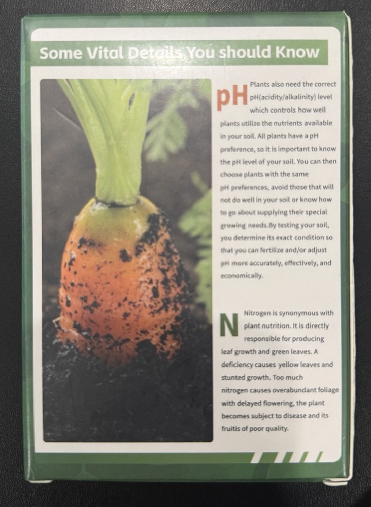 Giftbag 2in1 Soil Test Strips