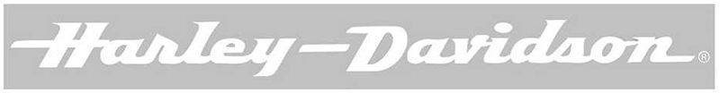 Harley Davidson Script Windshield or Rear Window Decal Sticker Emblem Motorcycle