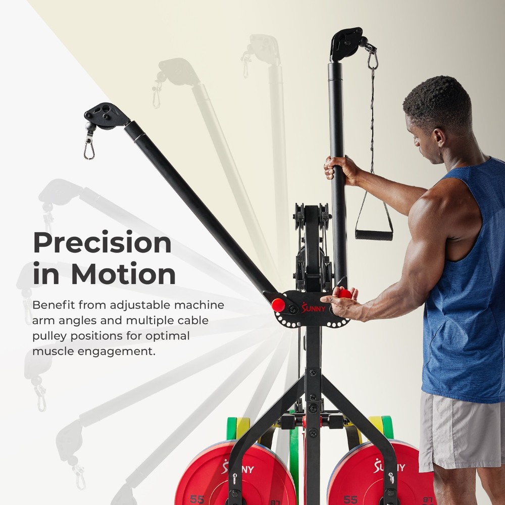 Multi-Functional Strength Training Home Gym with Training Attachments Full Body