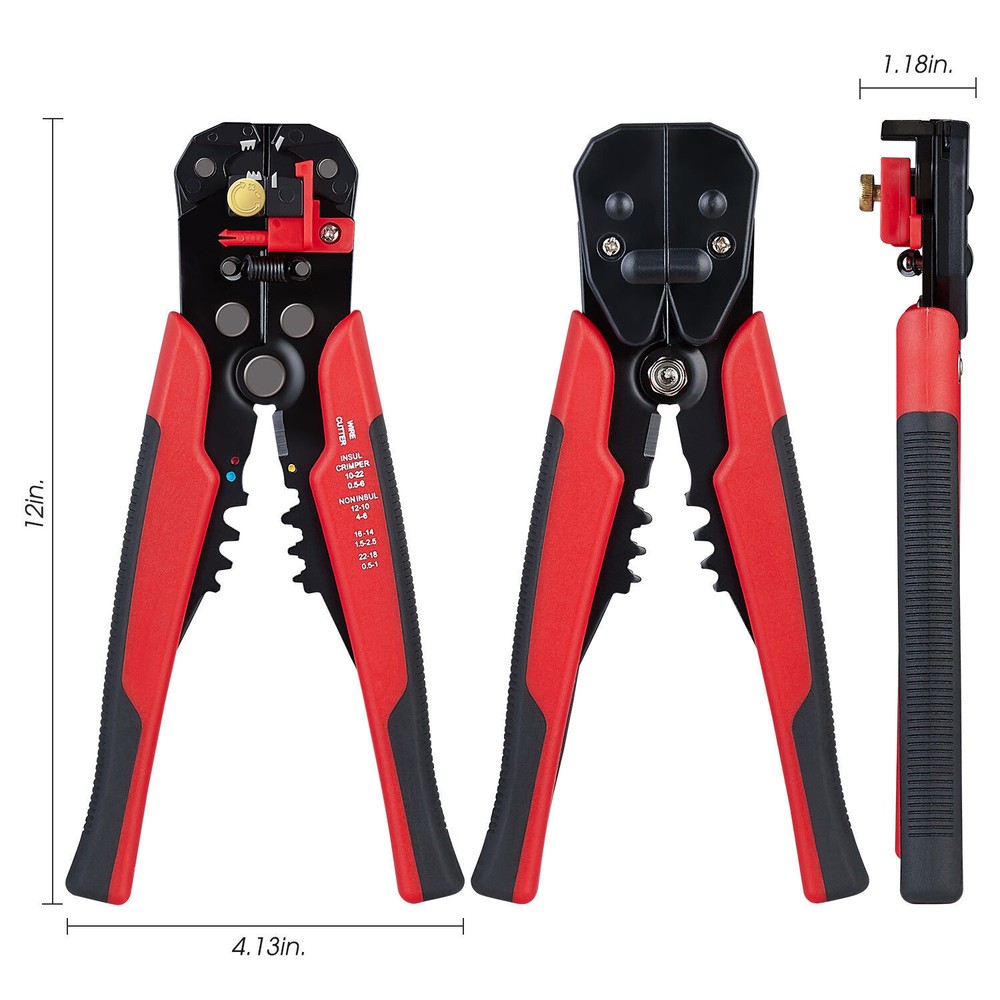 5-in-1 Multi-Functional Wire Stripping Pliers - Adjustable Universal