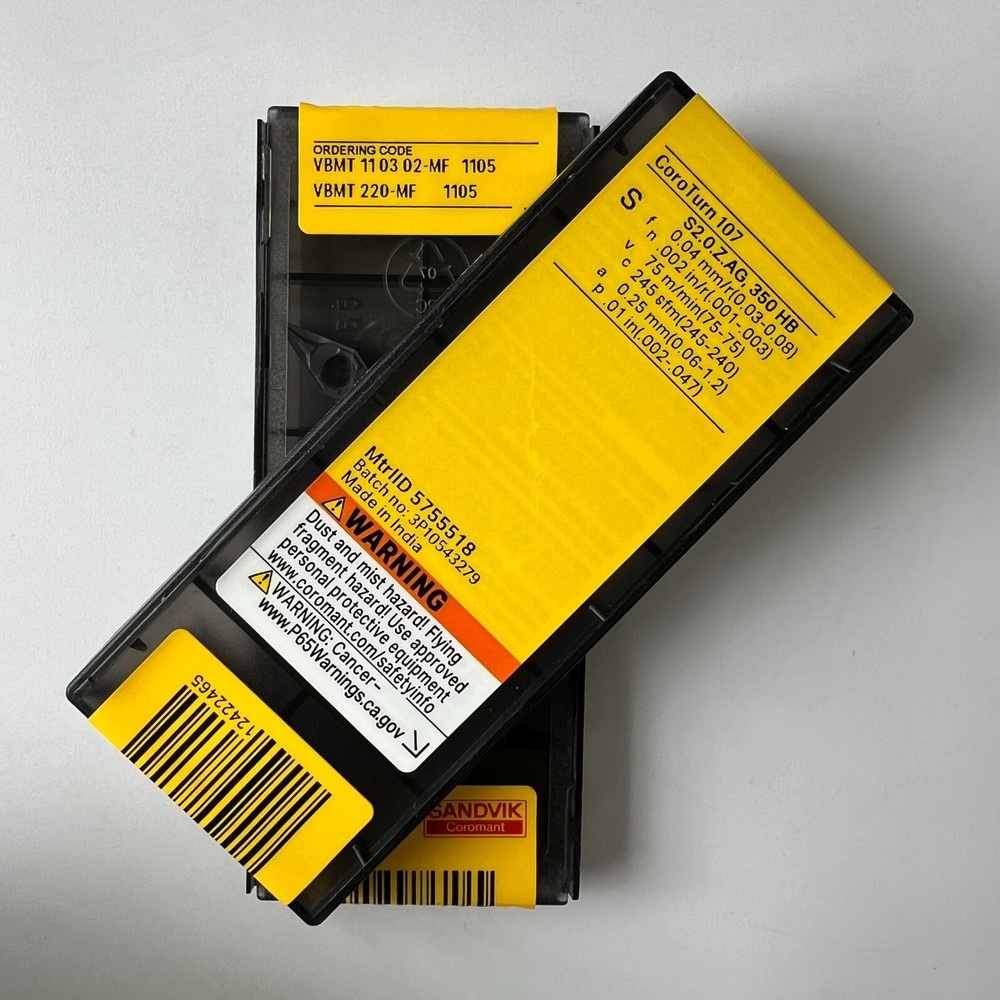 10Pcs/BOX Sandvik VBMT110302-MF 1105