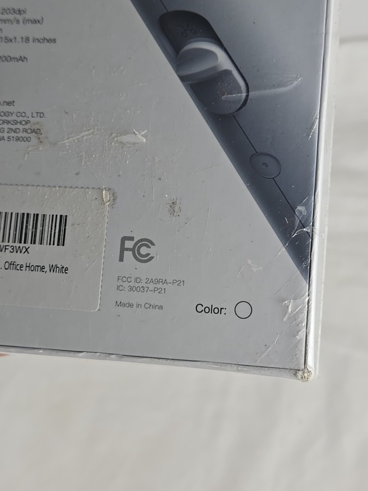 Nelko Label Maker Machine with Tape, P21 Portable Bluetooth Label Printer