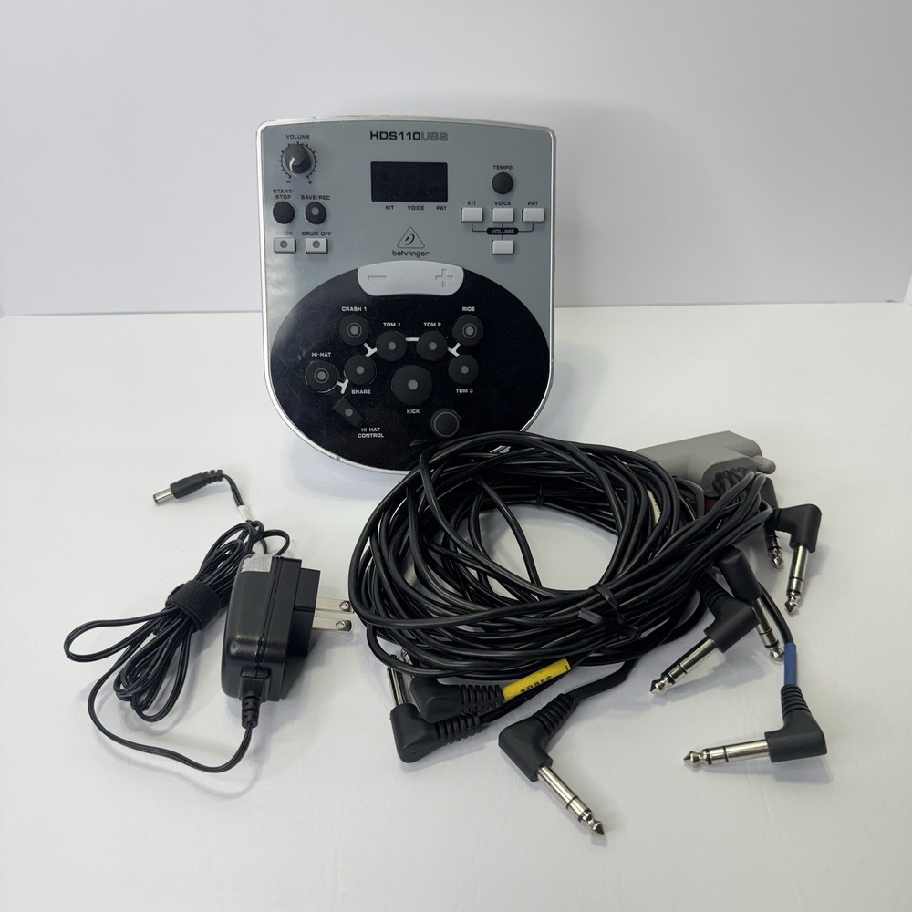 BEHRINGER HDS110USB Electronic Drum Module READ