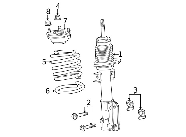 Genuine Ford Mount Bracket CR3Z-18183-B