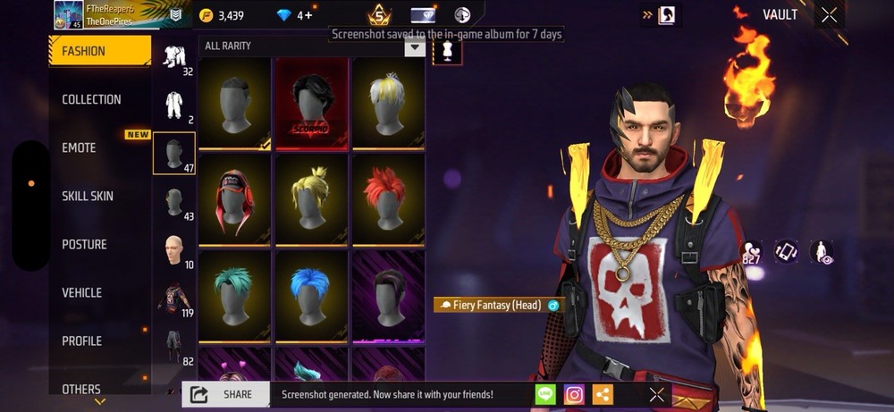 Free Fire Account $300+ Spent