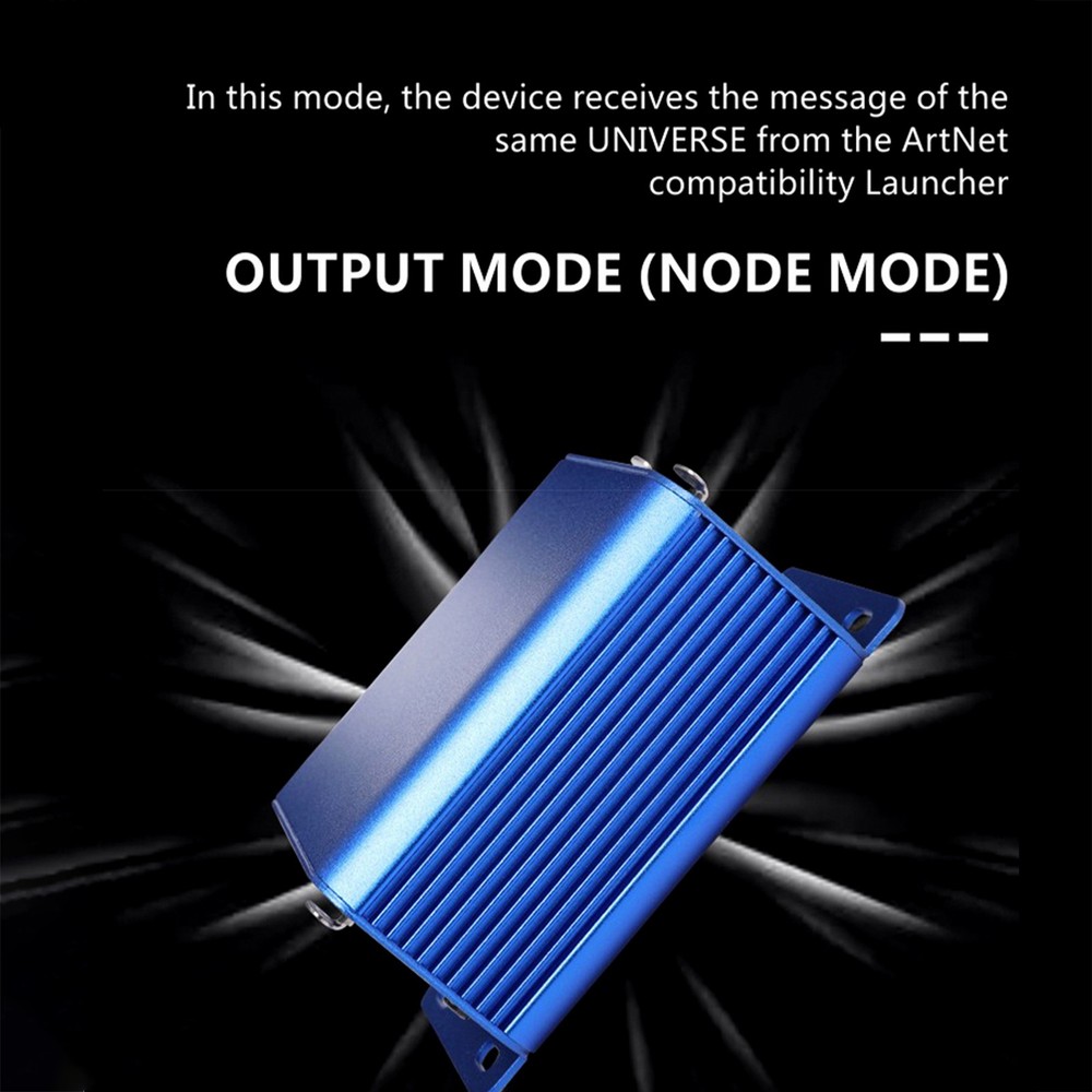 ArtNet To DMX Controller Bi-directional ArtNet DMX Ethernet Lighting Controller