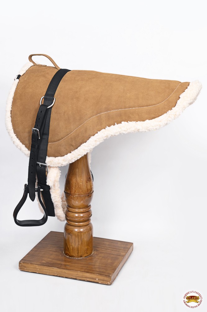HILASON Western Regular Size Bareback Pad | Breast Collar and Girth Saddle Pads