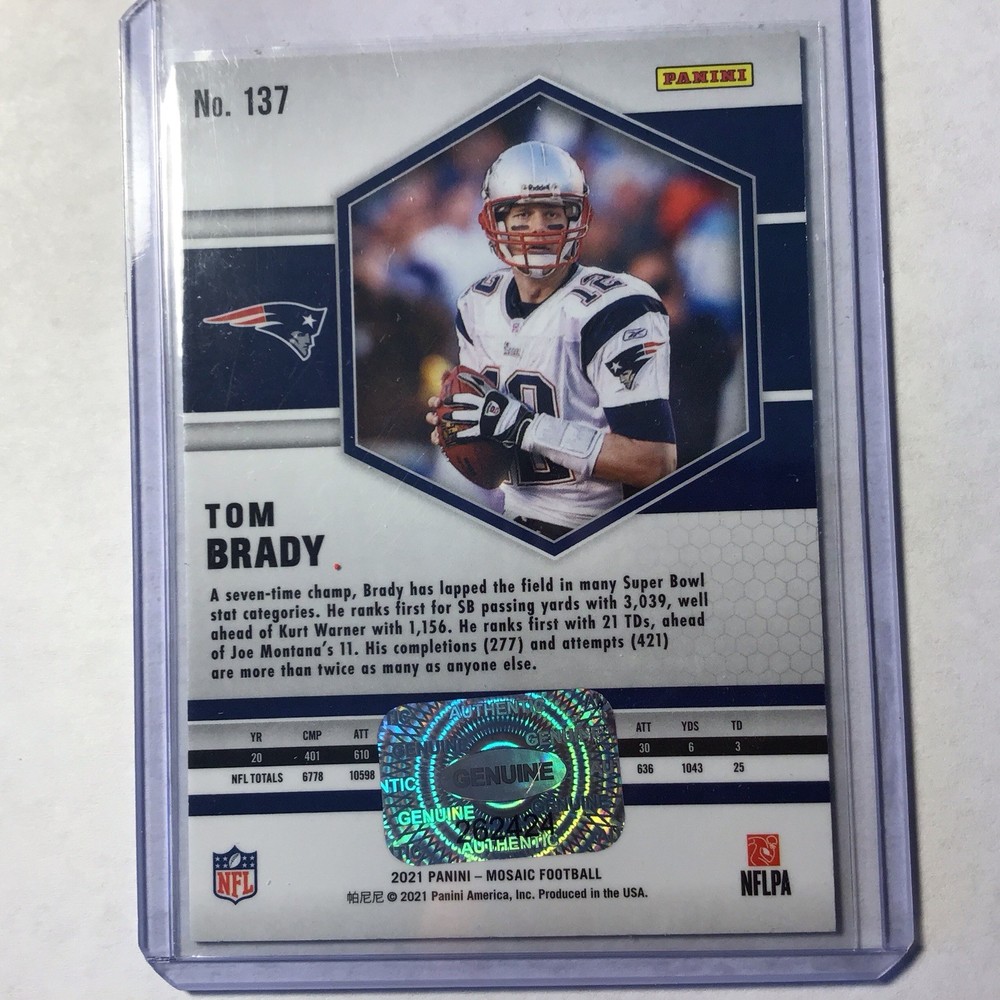 Tom Brady Auto COA 🏈