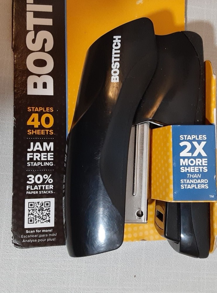 Bostitch High Capacity Compact Stapler B175-BLK New