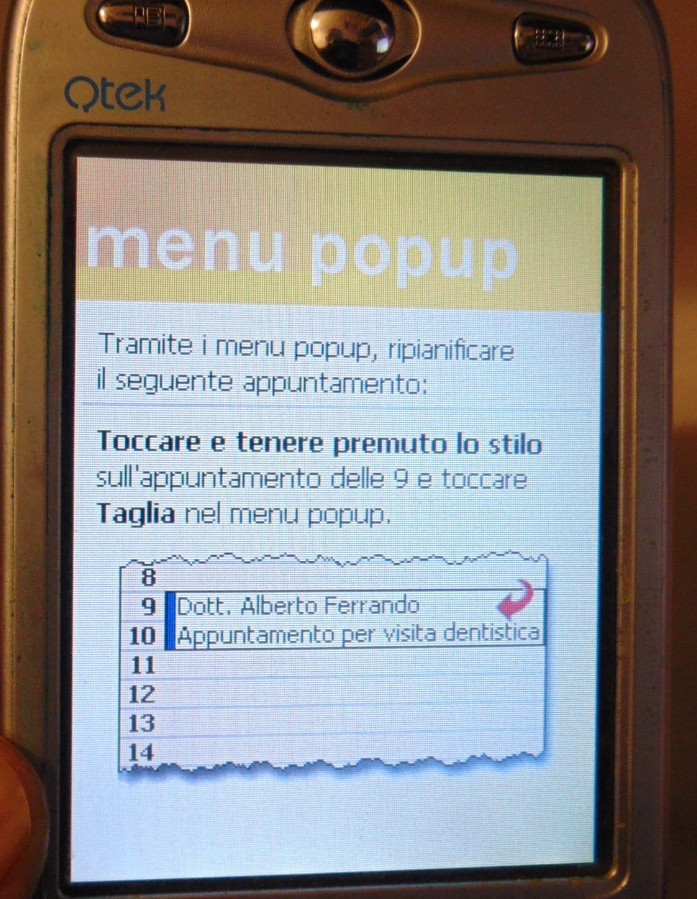 MOBILE PHONE HANDHELD - QTEK - PH10B - WORKING