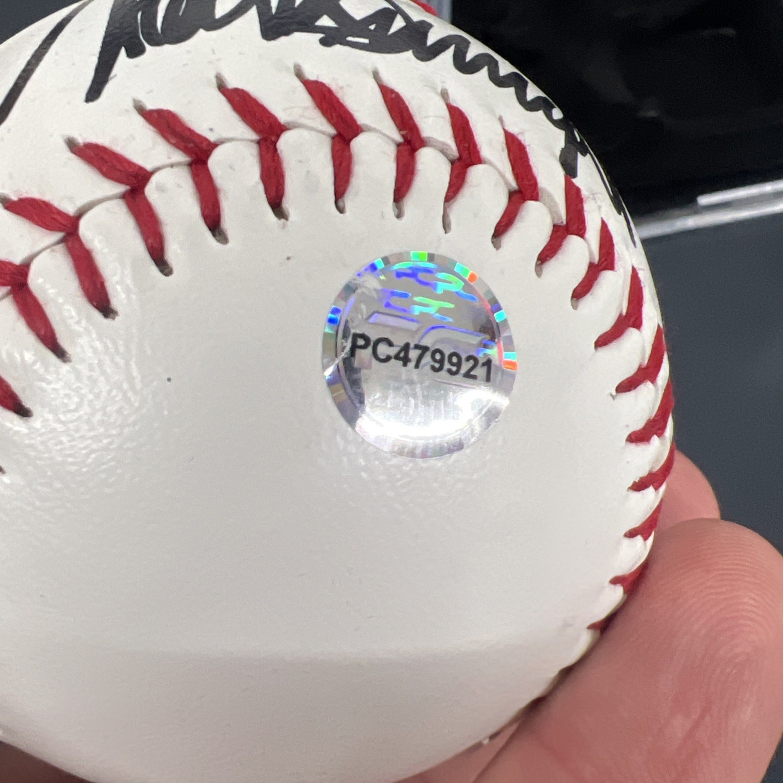 PRESIDENT DONALD TRUMP 2025 MAGA HAND SIGNED BASEBALL AUTO HOLO COA