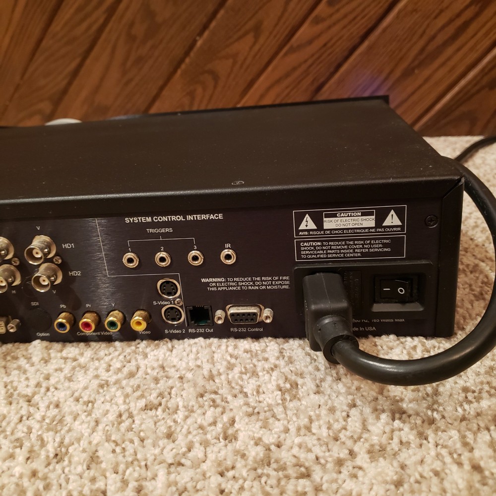 Runco DHD-SP60 HD Digital Video Controller Processor Vivix II