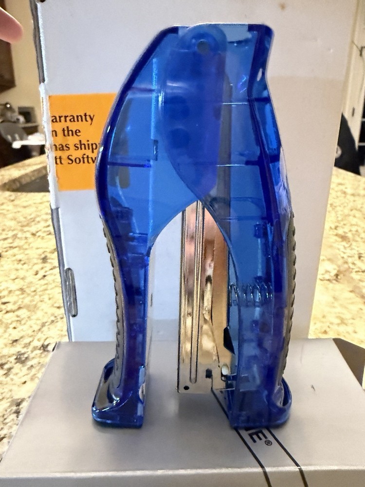 Stand Up Desktop Stapler - 20 Sheets Capacity - 210 Staples - Surplus
