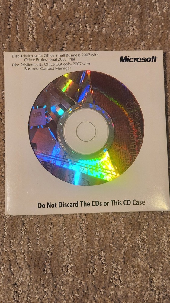 Microsoft Office Basic 2007 OEM Sealed New Unopened