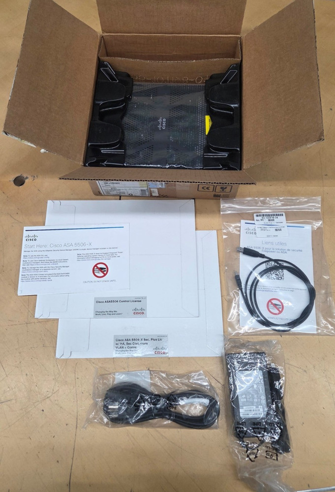 New CISCO ASA5506 Network Security Firewall