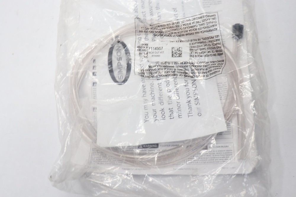 Pack Out Kit 7114907 - Incomplete - Missing Items