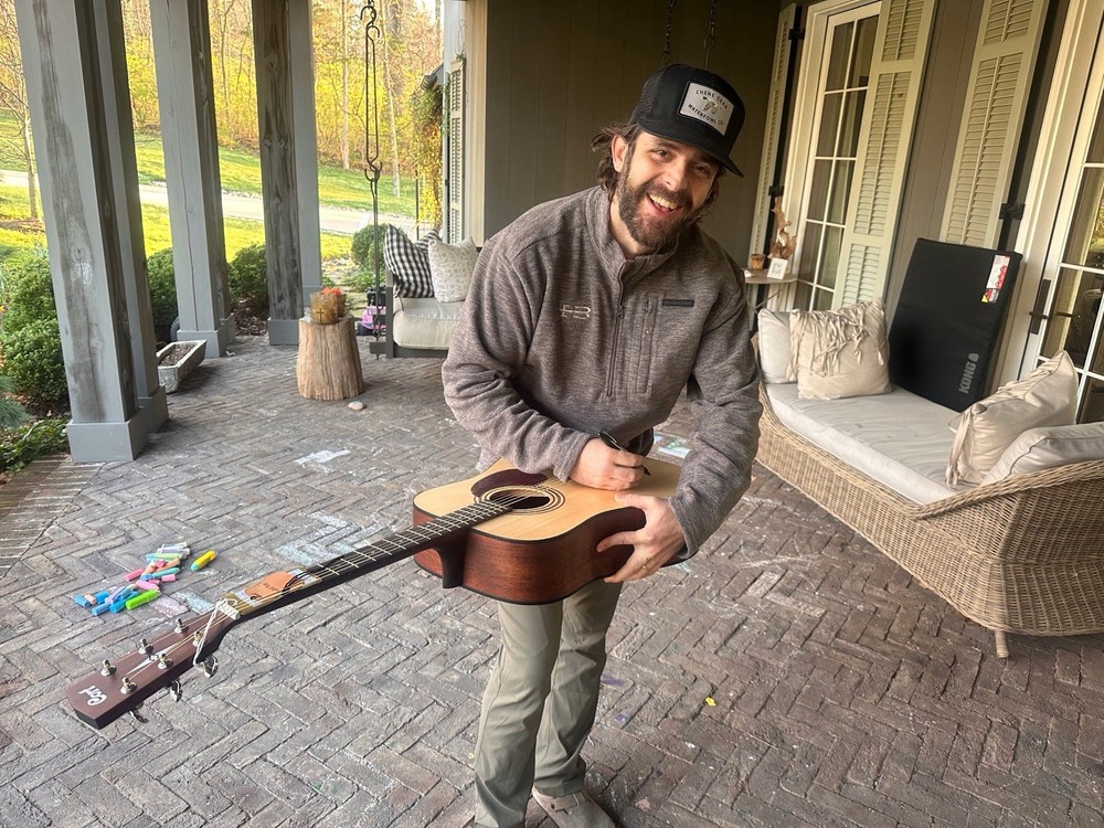 Thomas Rhett Signed Guitar