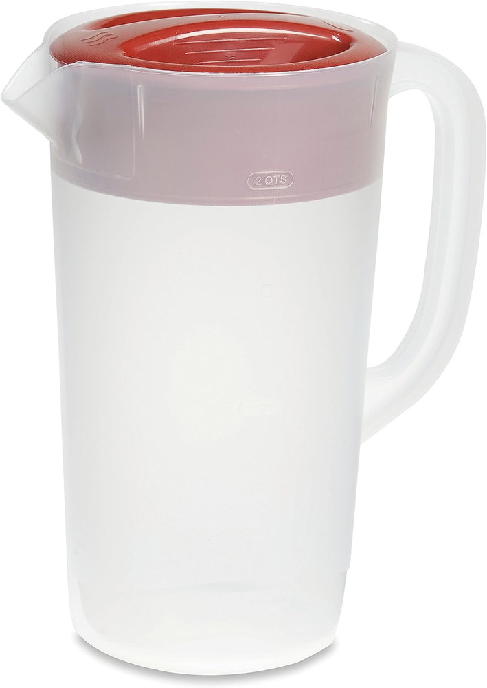 Pitcher, 2 Quart, Racer Red