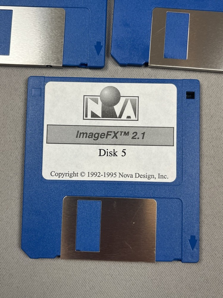 ImageFX V 2.1 - Image Processing System- Nova Design 1995 - Disk 1-5