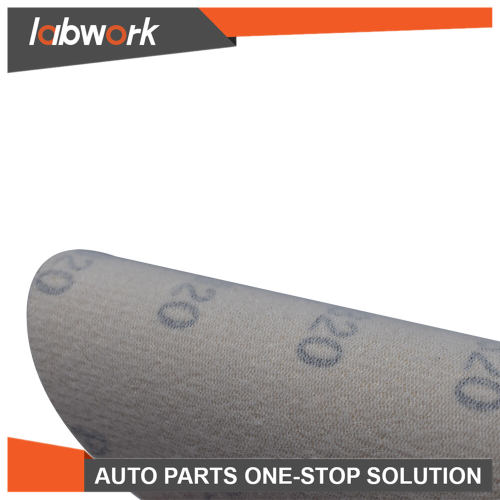 Labwork Hook Loop Pads Sanding Discs Flocking NO-Hole 100 Pcs 5" 60 - 320 Grit