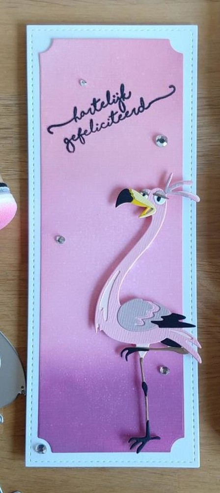 Sizzix Thinlits 9pc set - Gladys Colorize #665851 Retail $24.99 design Tim Holtz