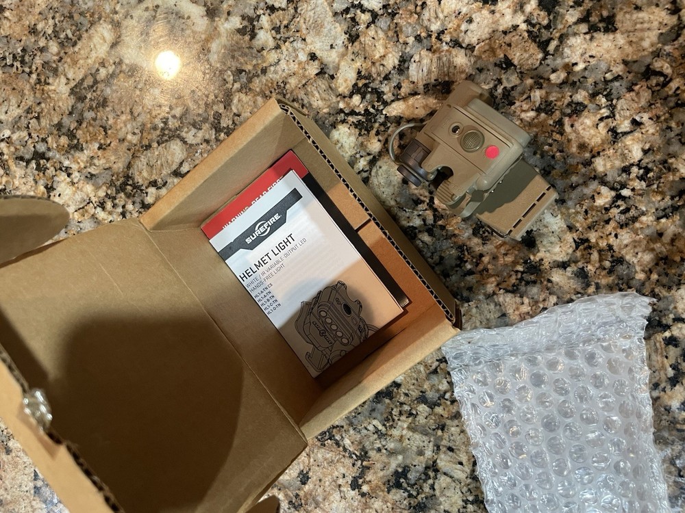 Surefire Helmet Light Tan