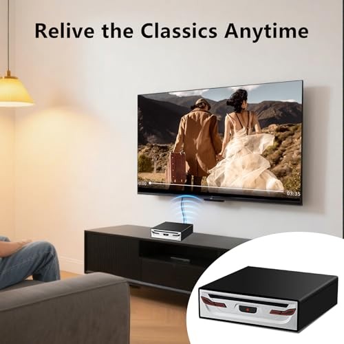 Portable External CD Player for Car - Plug and Play Universal USB CD Black