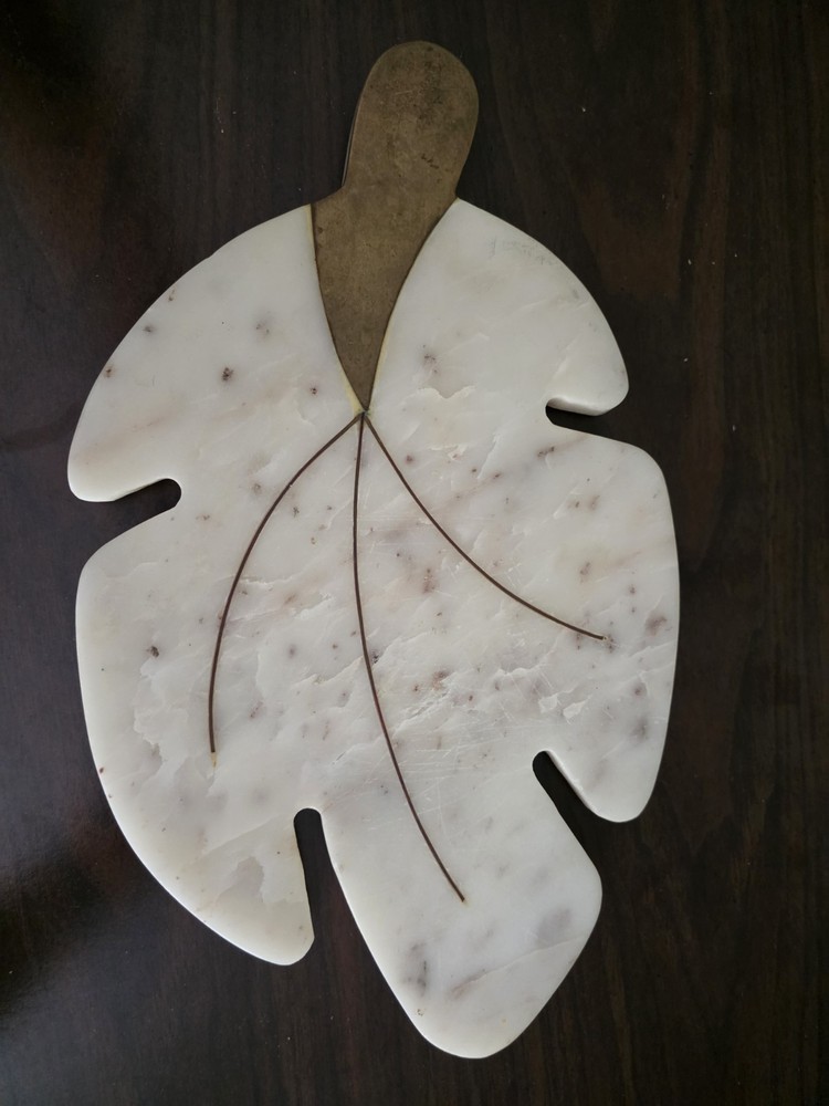 Leaf shape stone Platter, Tray, Board