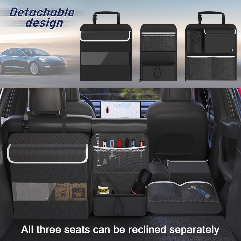 Back Seat Trunk Organizer Hanging Car Foldable Cargo Type B