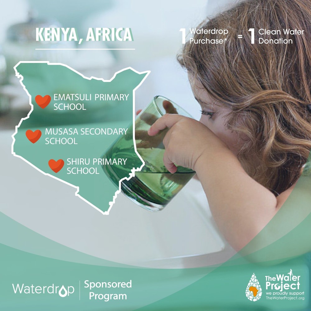 Waterdrop WD-G3-N3CB Filter, 1-year Lifetime, Used for Reverse Osmosis System