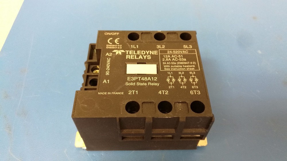 TELEDYNE SOLID STATE RELAY E3PT48A12 24-520 VOLT NEW