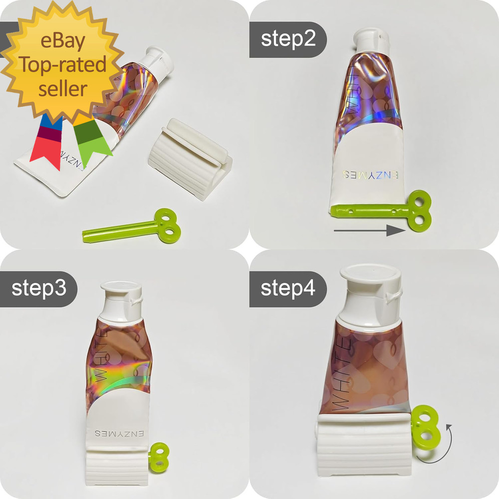 6 Pack Toothpaste Squeezer Toothpaste Squeezer Rollers Toothpaste Tube