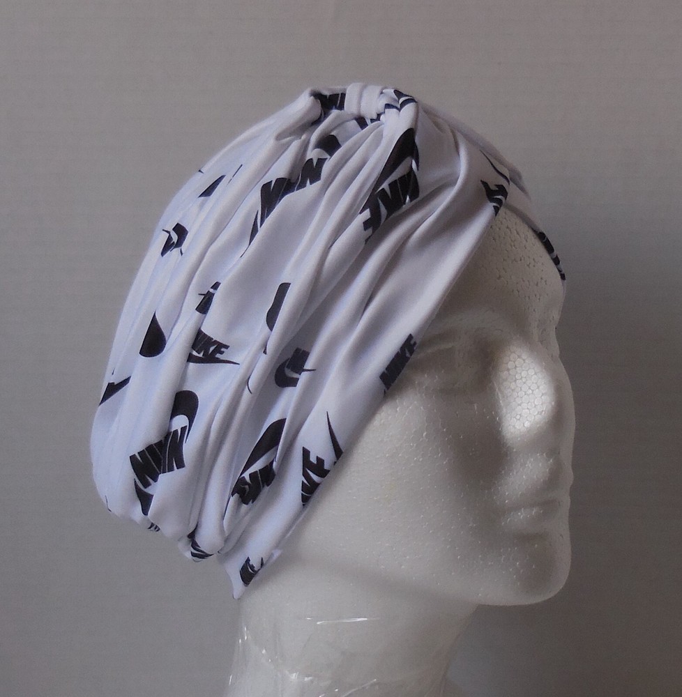 Nike Head Wrap Printed Women White/Black