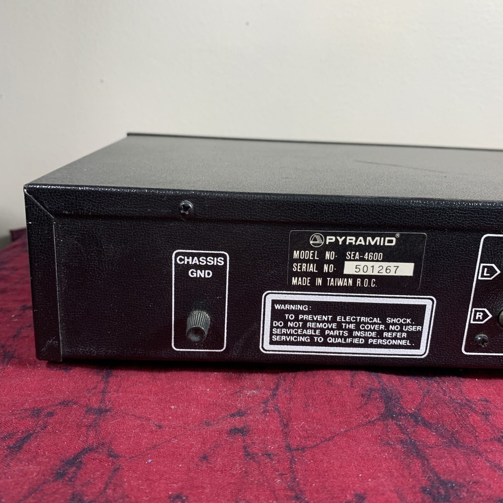 Pyramid SEA-4600 Stereo Graphic Equalizer