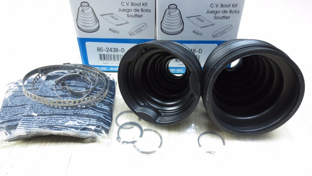 Front Inner & Outer CV Axle Boot Kit for Toyota Avalon 2005-2016 Empi Boots