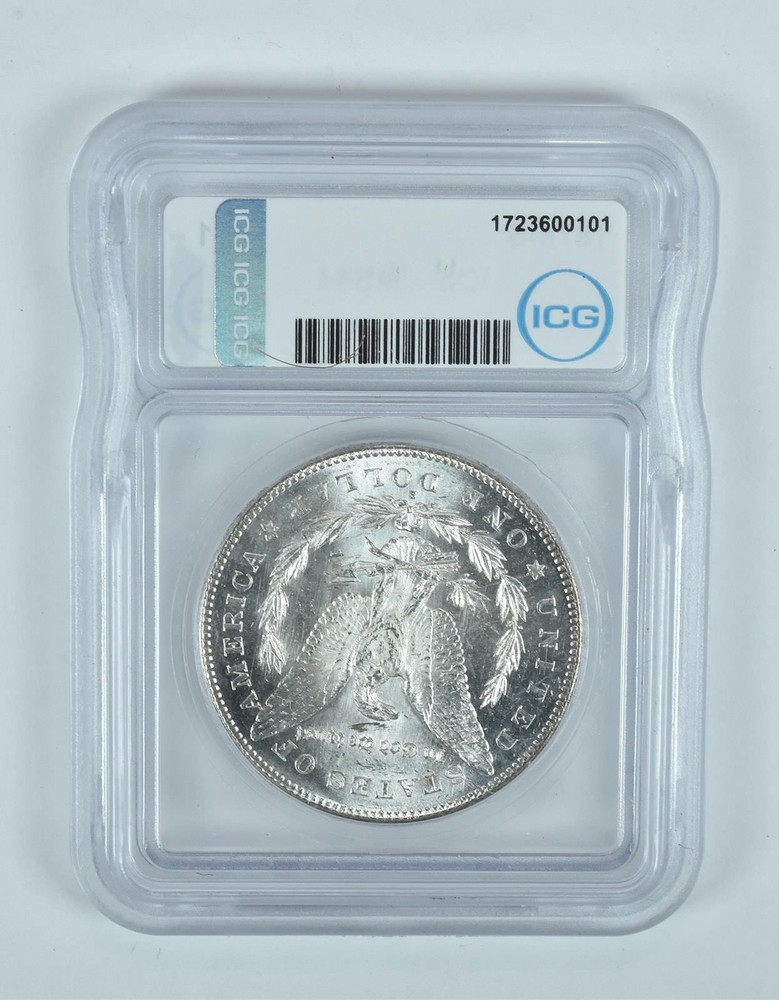 1878-S Morgan Silver Dollar MS64 ICG