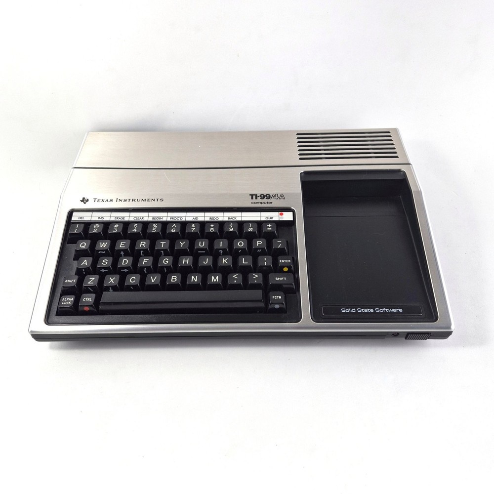 Texas Instruments TI-99/4A Home Computer System Bundle - Tested and Working!