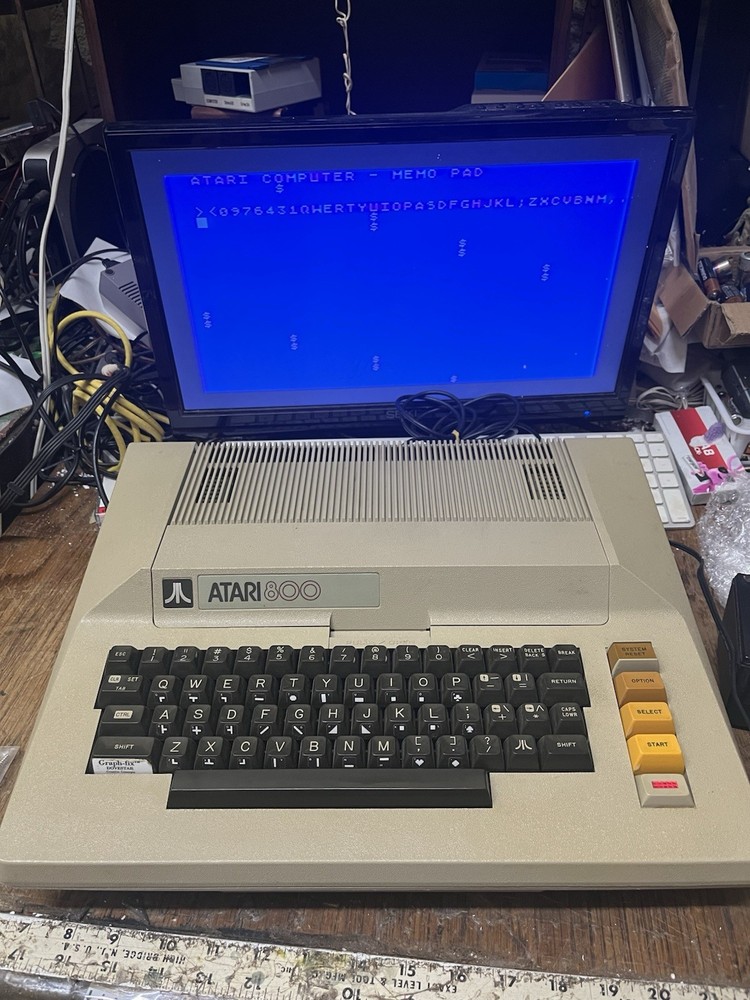 Atari 800 8-bit Computer System Fully Tested 48k