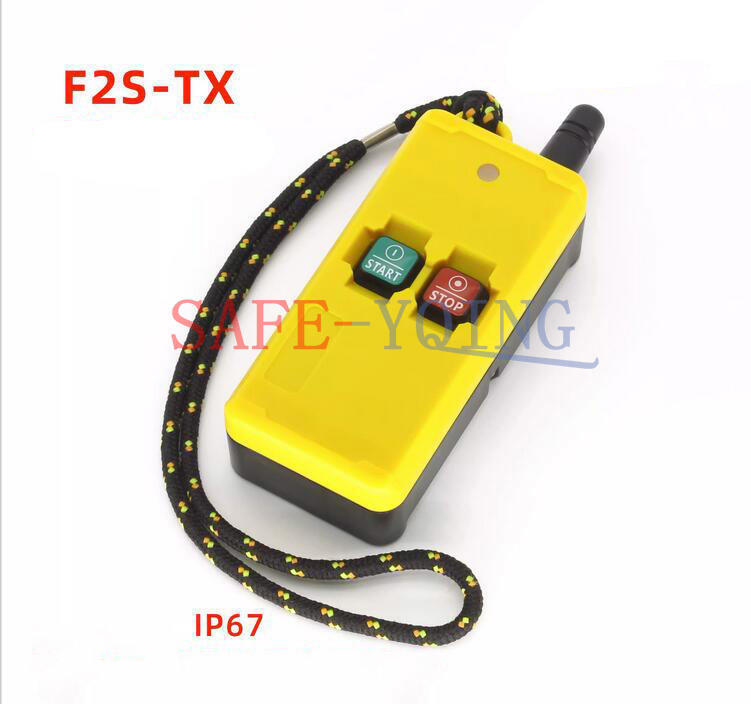 1PCS NEW PISO F2S Wireless Remote Control 1 Transmitter & 1 Receiver