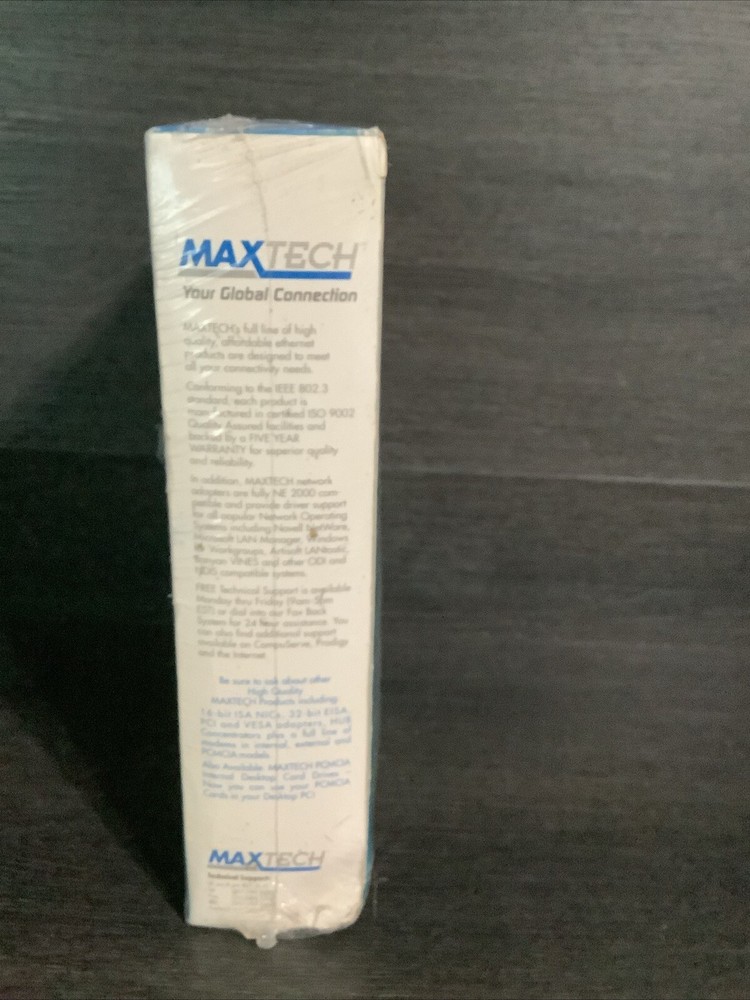 MaxTech 8 Port 10Base-T Ethernet Concentrator Ethernet HX-8