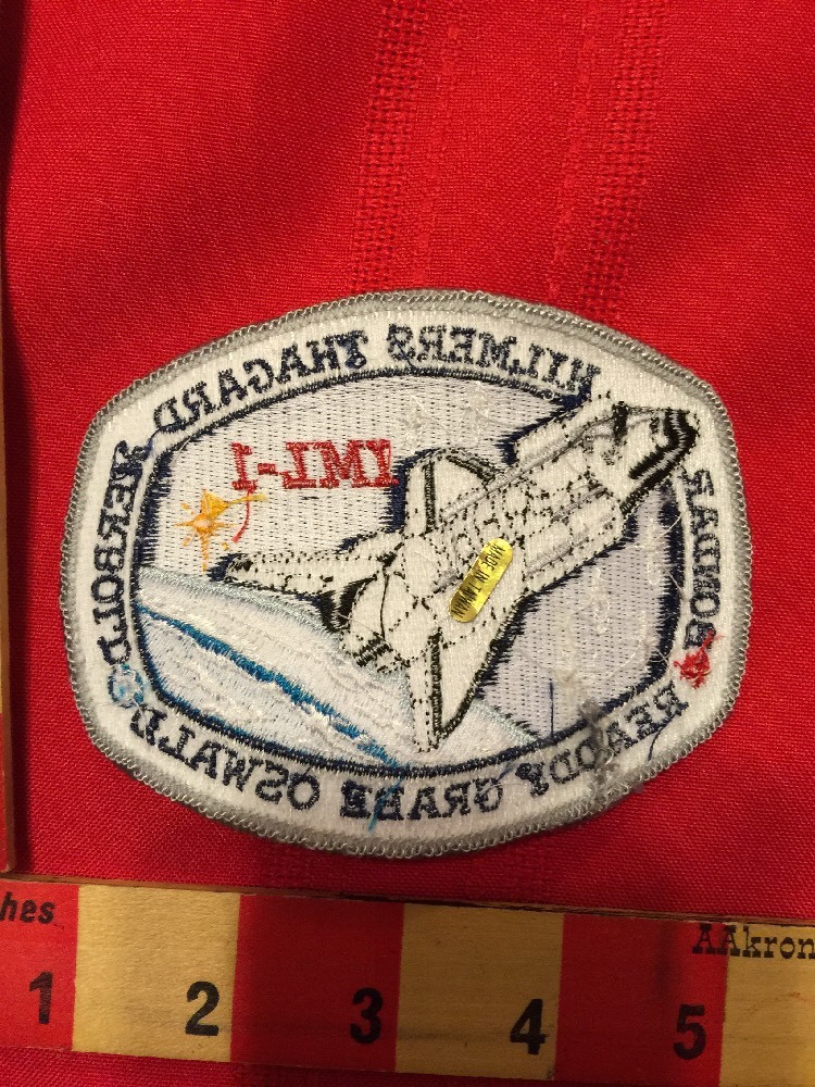 NASA PATCH ~ STS-42 SPACE SHUTTLE DISCOVERY Studied Microgravity IML-1