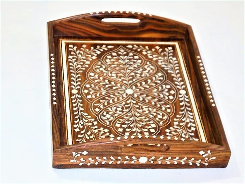 Bone Inlay Tray