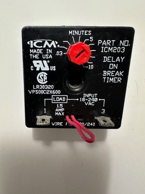ICM ICM203 Time Delay Relay