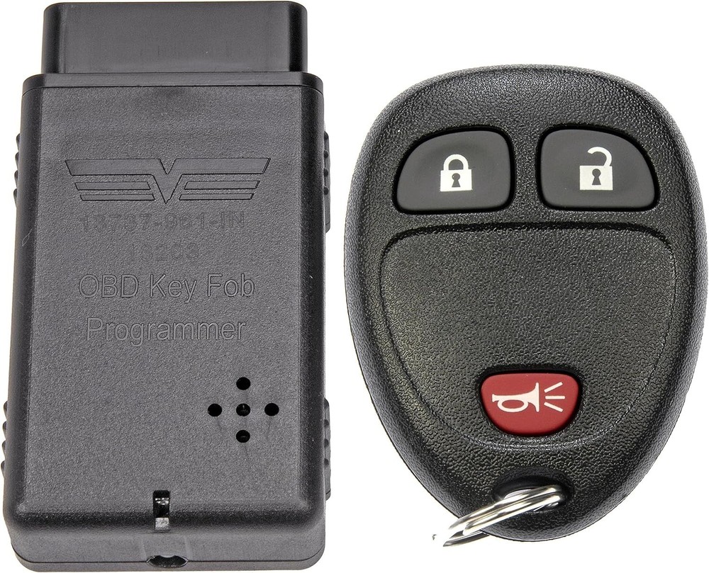 99161 Keyless Entry Remote 3 Button Compatible with Select Black