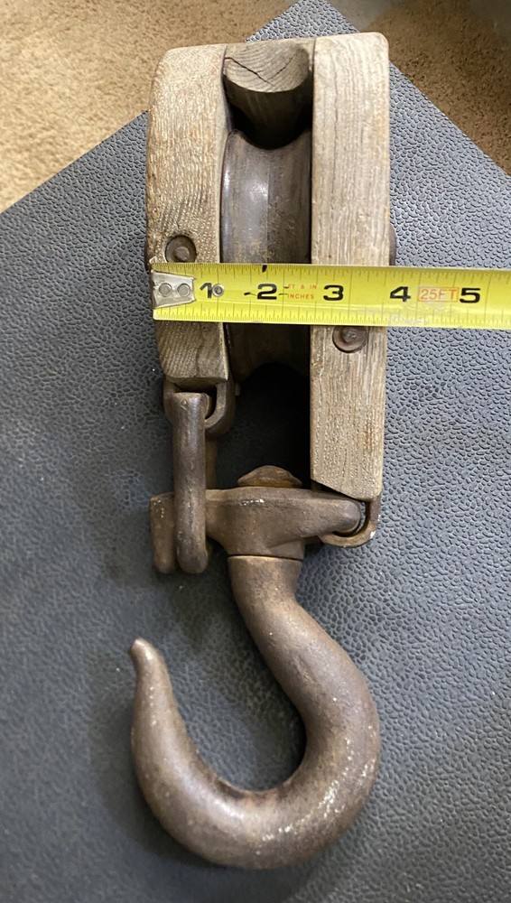 antique block and tackle
