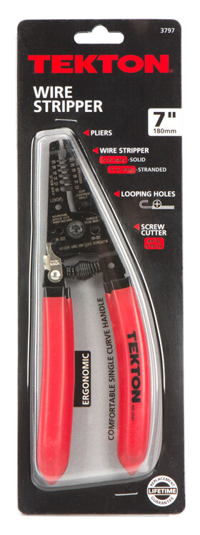 TEKTON 3797 7-Inch Wire Stripper/Cutter