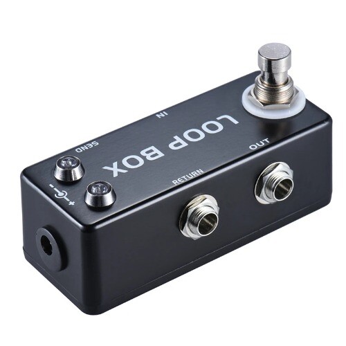 Loop Box Mini Guitar Effect Pedal True Bypass Looper Route Guitar Effect