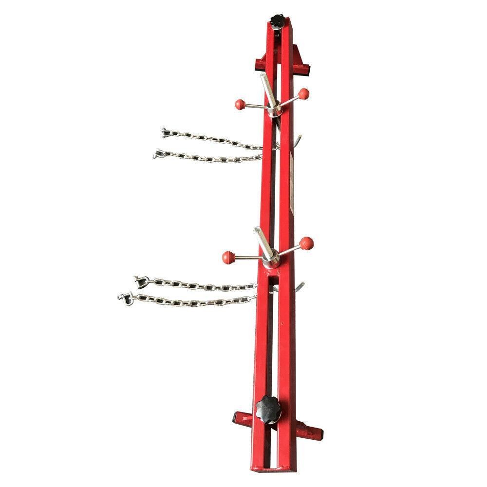 Engine Load Leveler Support Bar w/ Long Support Chains 1100lb Red