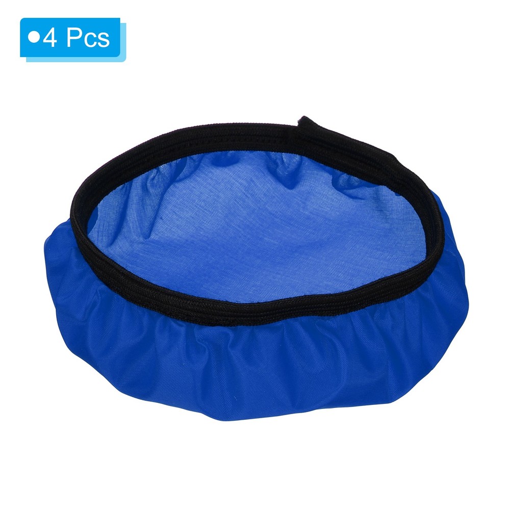 7" 18cm soft diffuser lamp cover, 4pcs fabric diffuser, blue